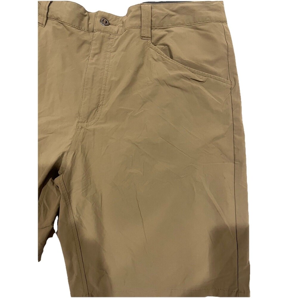 Patagonia Quandary Nylon Hiking Shorts Mens’s Tan Khaki Pockets Drawstring Sz 38 - Picture 8 of 10